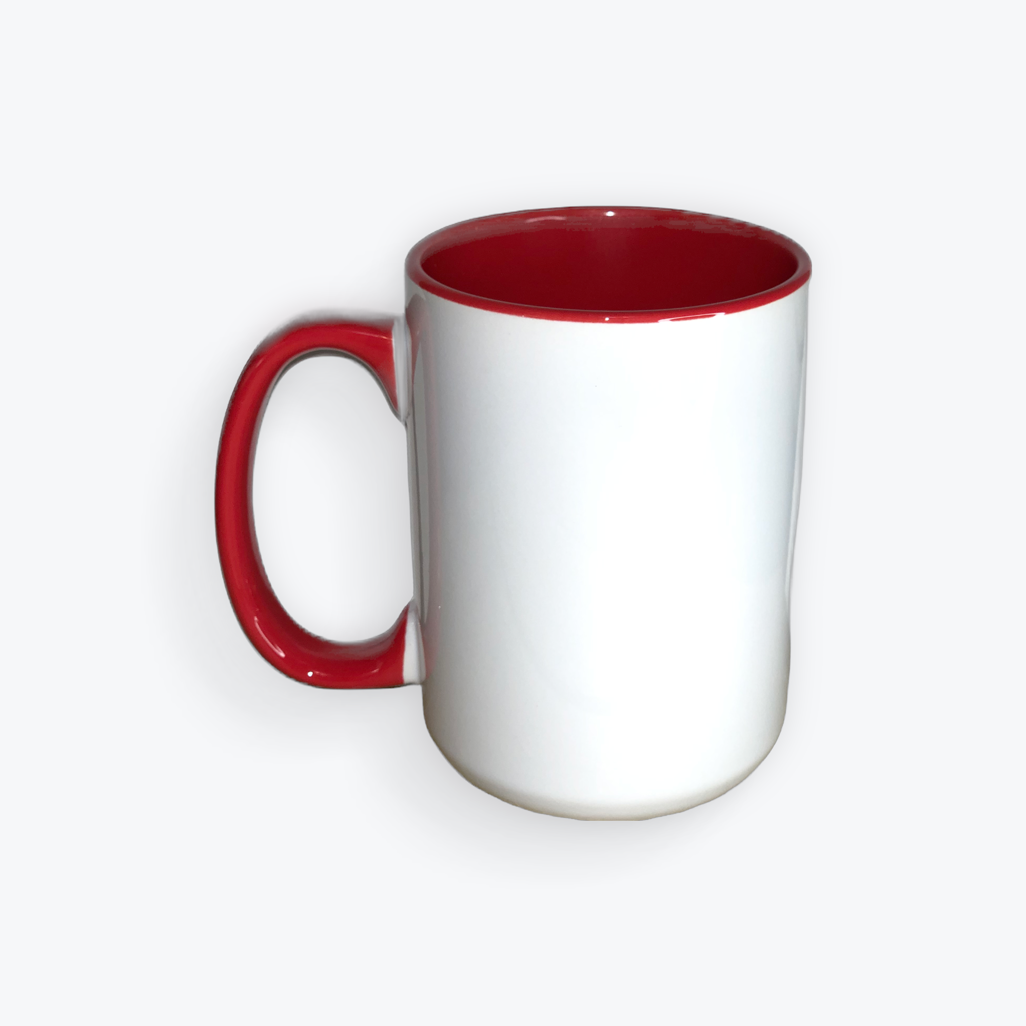 Red Two Tone 15 oz Mug